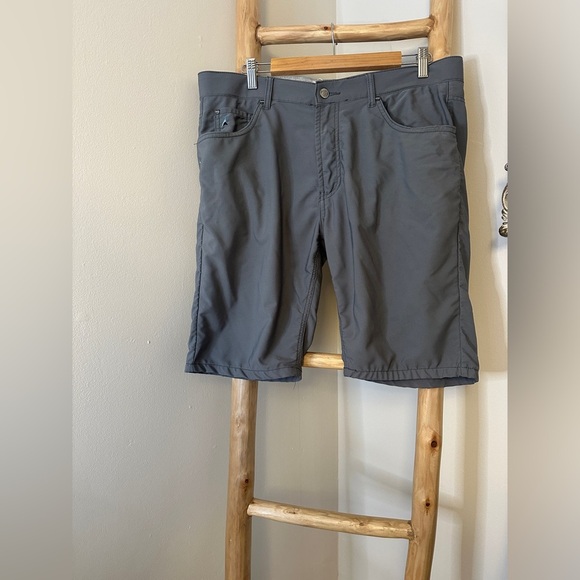 Tailor Vintage Connecticut Originals Canaan Slim Fit Men's Gray Shorts 34W - Picture 1 of 8